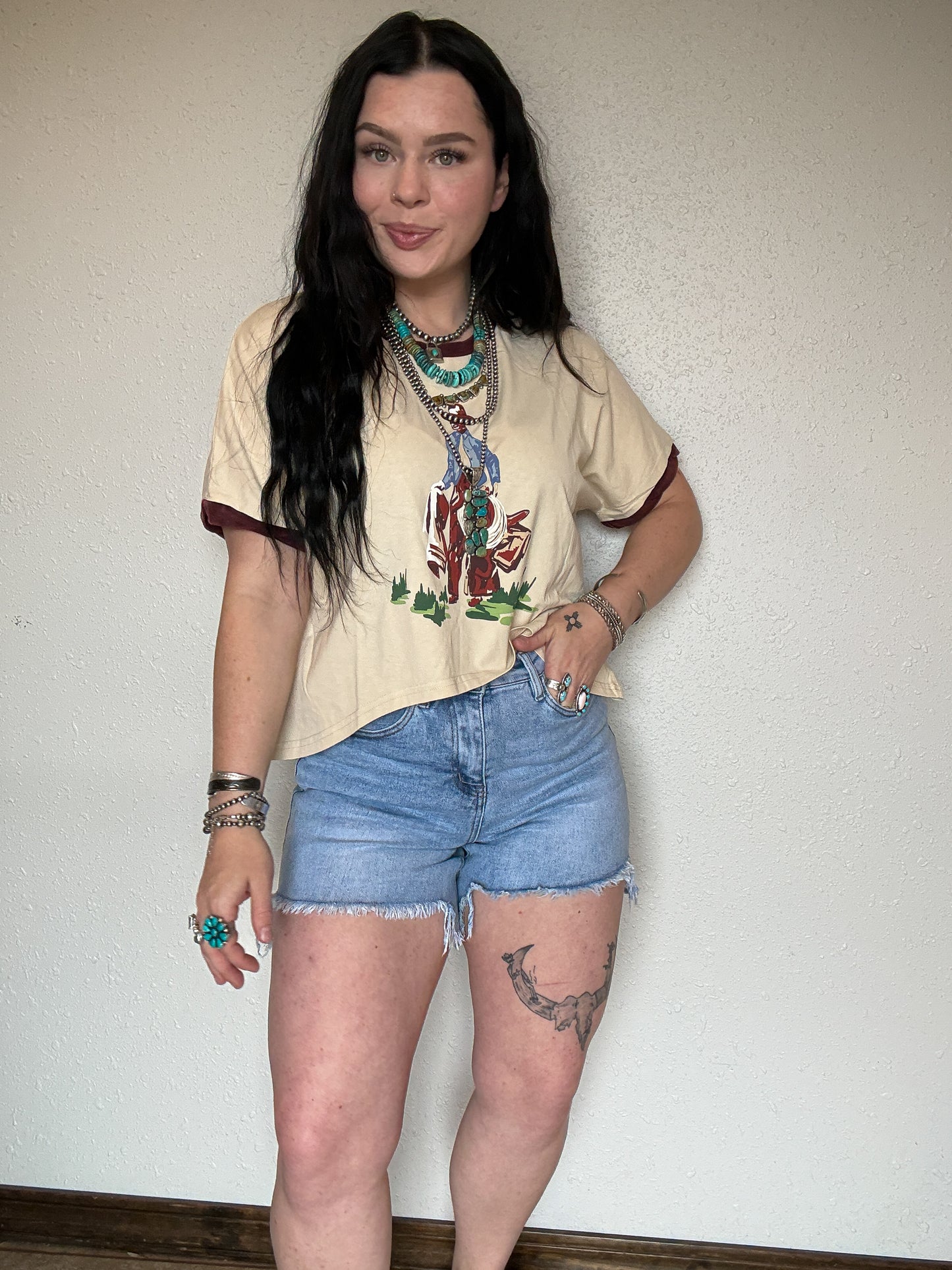 The Callie Denim Shorts