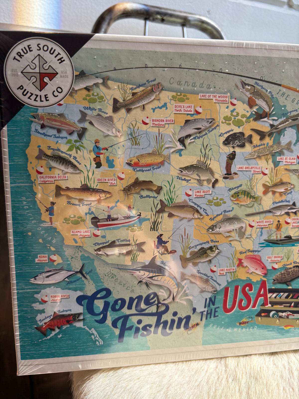 Gone Fishin’ 500 Piece Puzzle