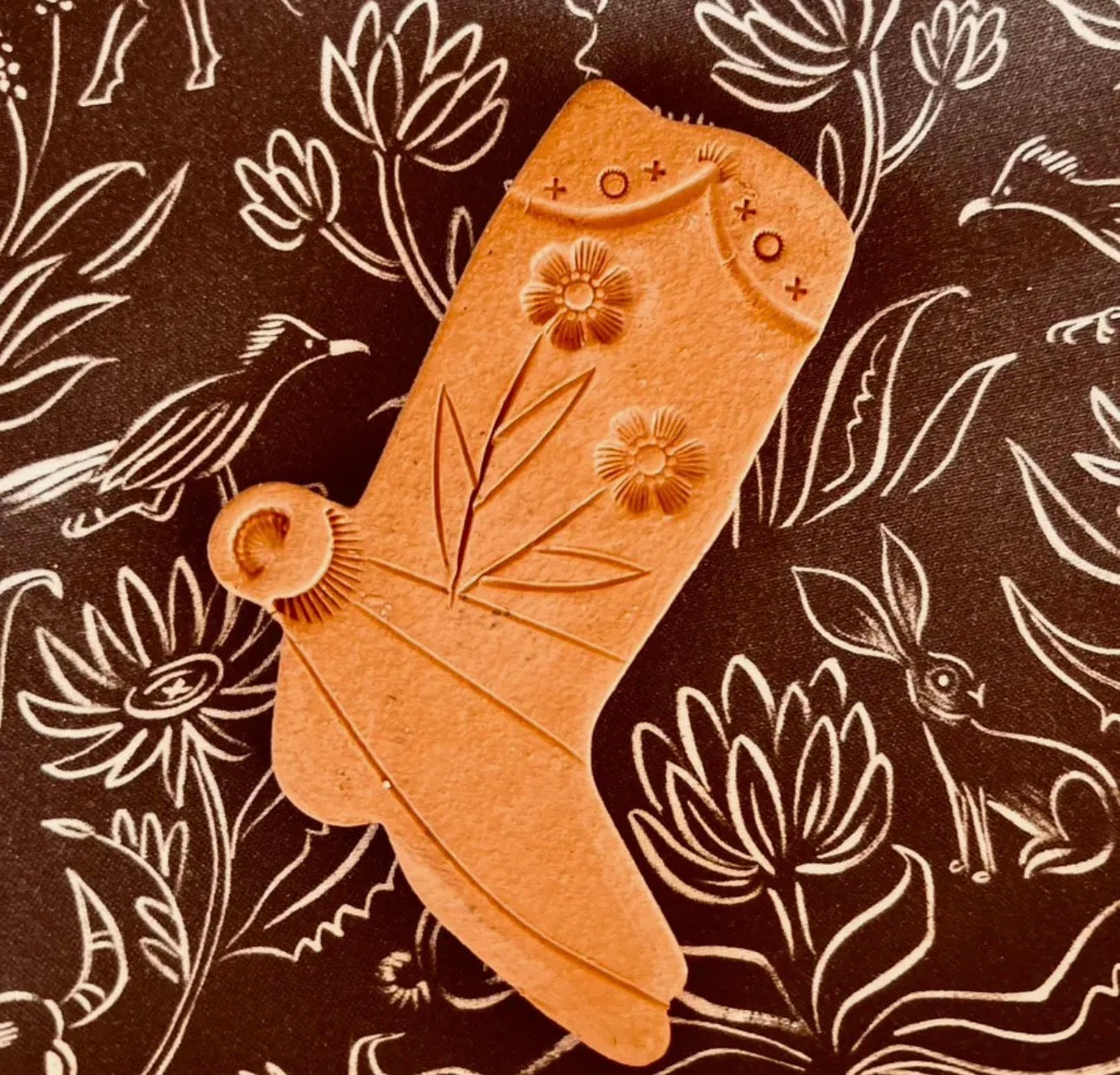Cowgirl Boot Brown Sugar Keeper
