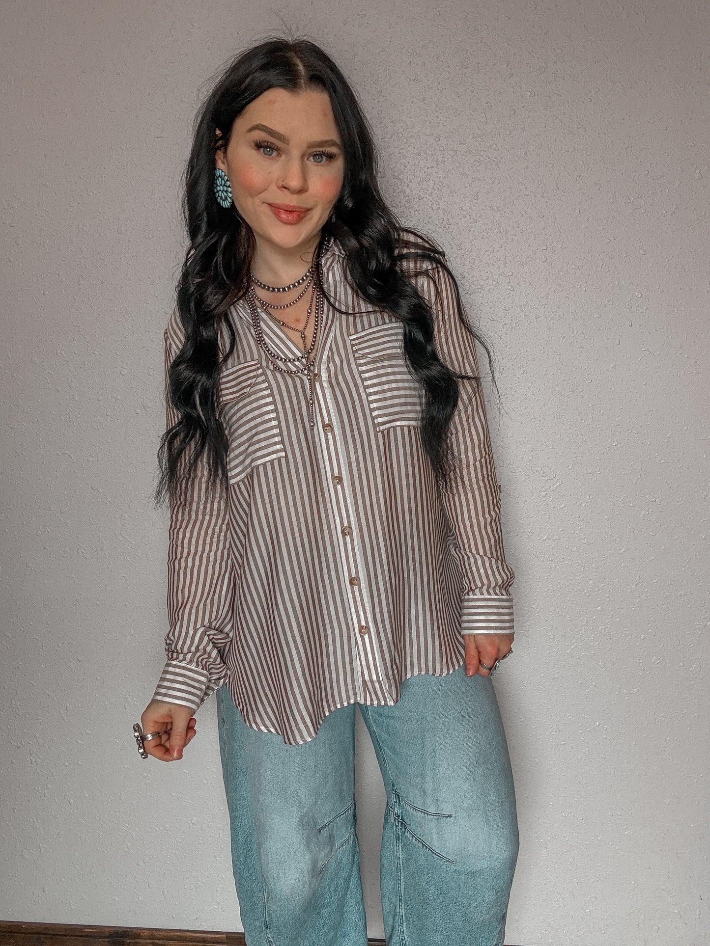 The Mesa Button Up *Brown