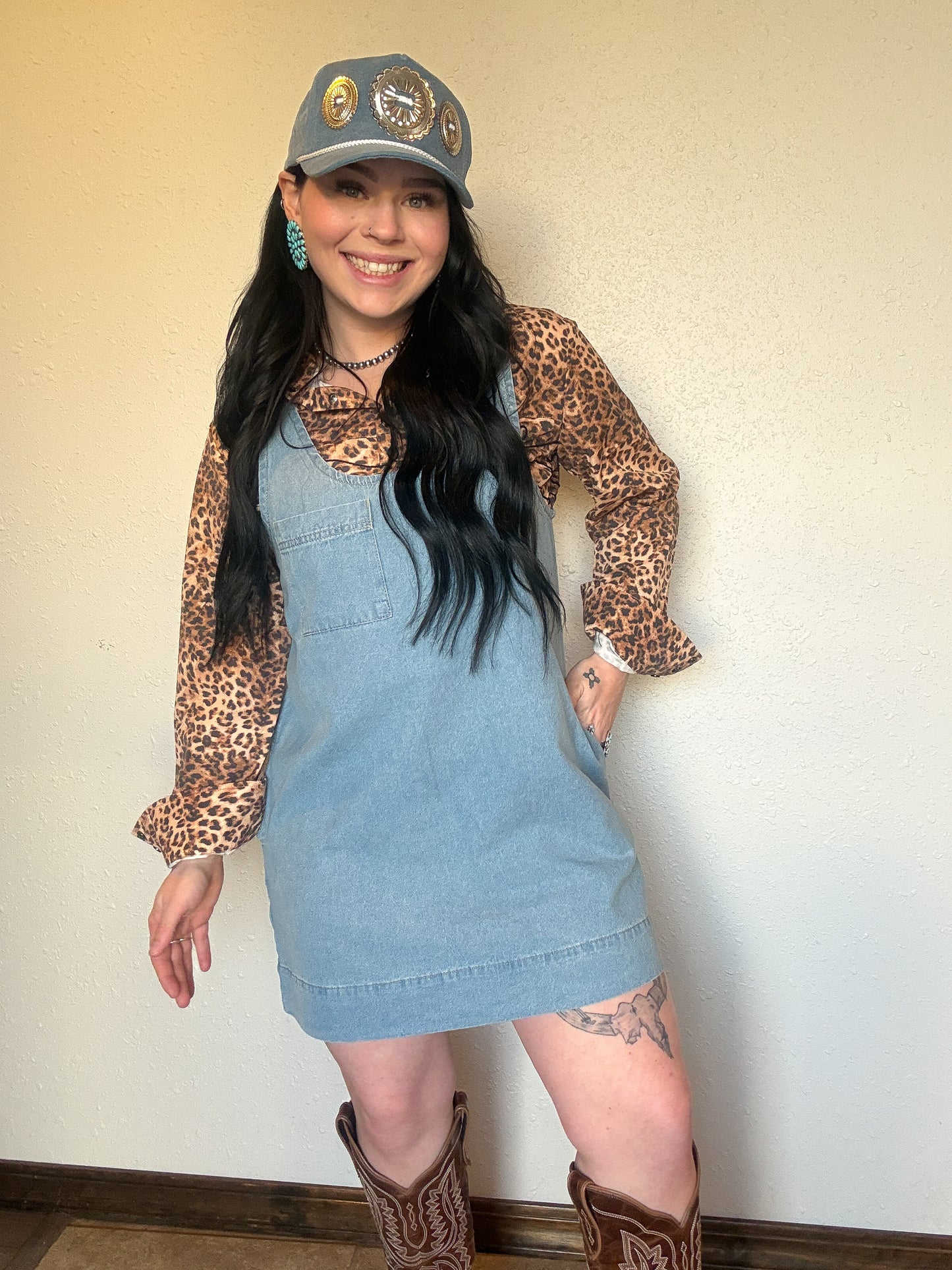 The Pastures Denim Dress *Light