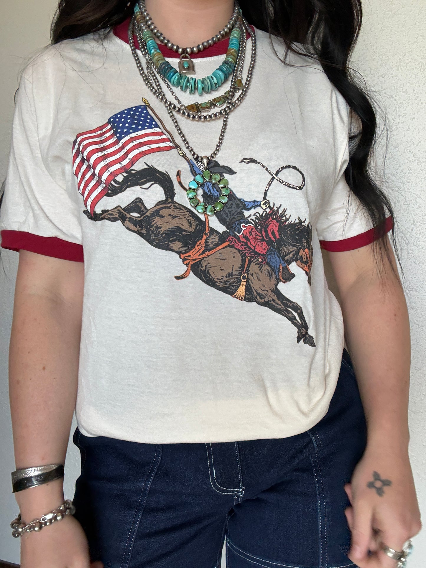 Dust and Glory Ringer Tee