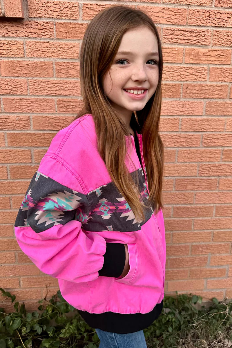 90’s Bomber Kids Pink *Pre-Order