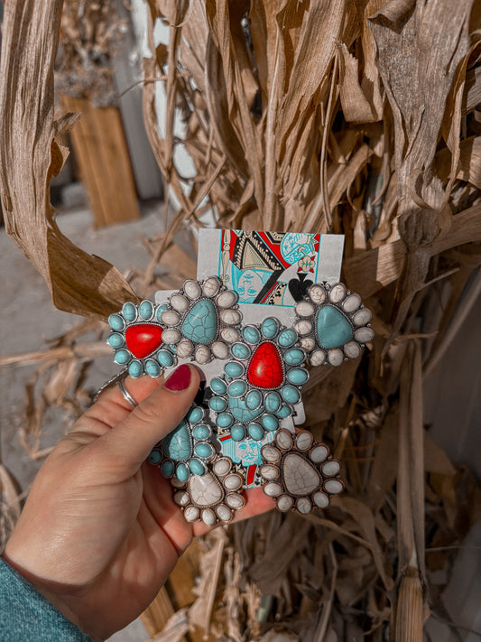 Cluster Earrings
