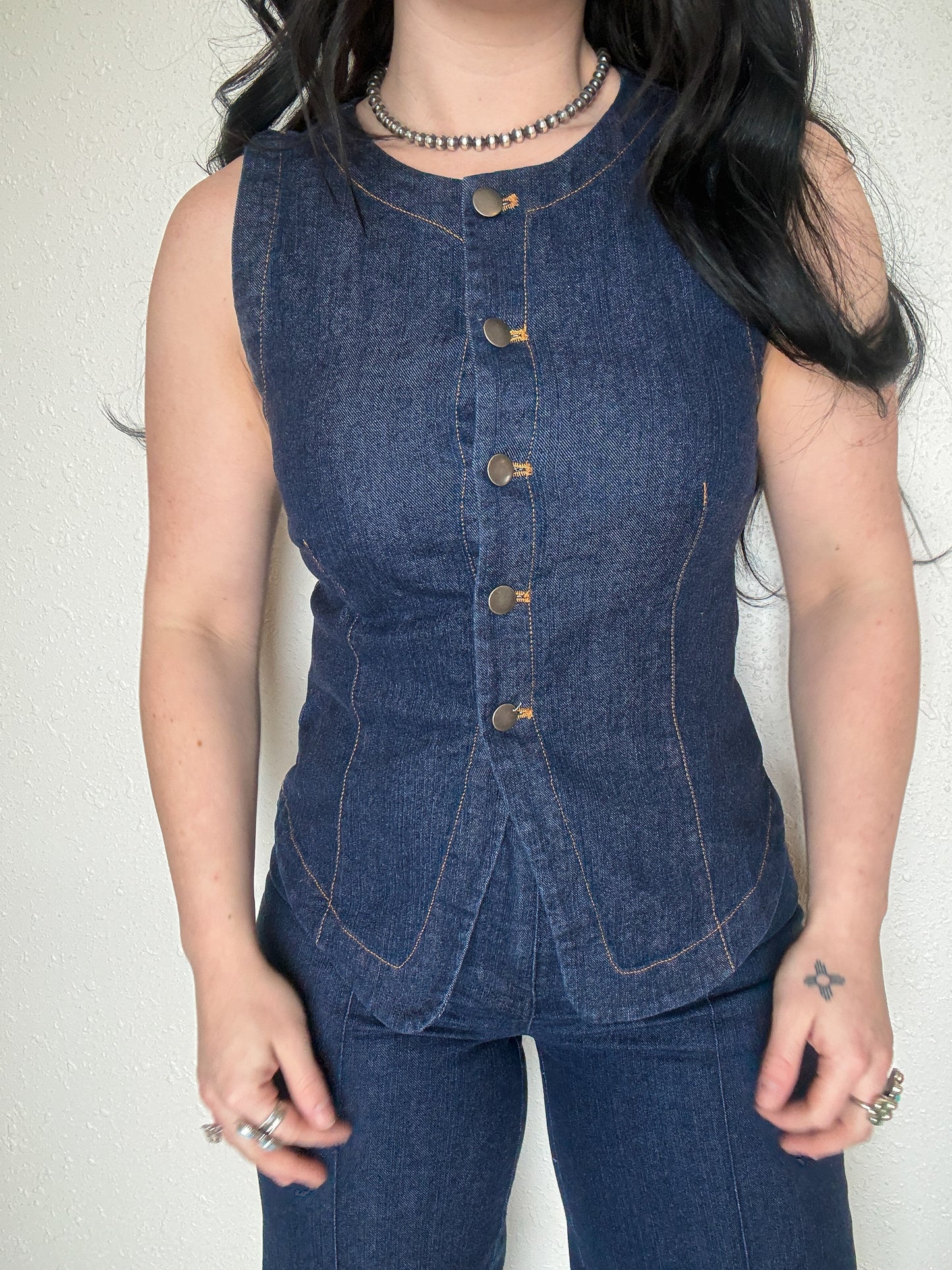 The Tucson Denim *Vest