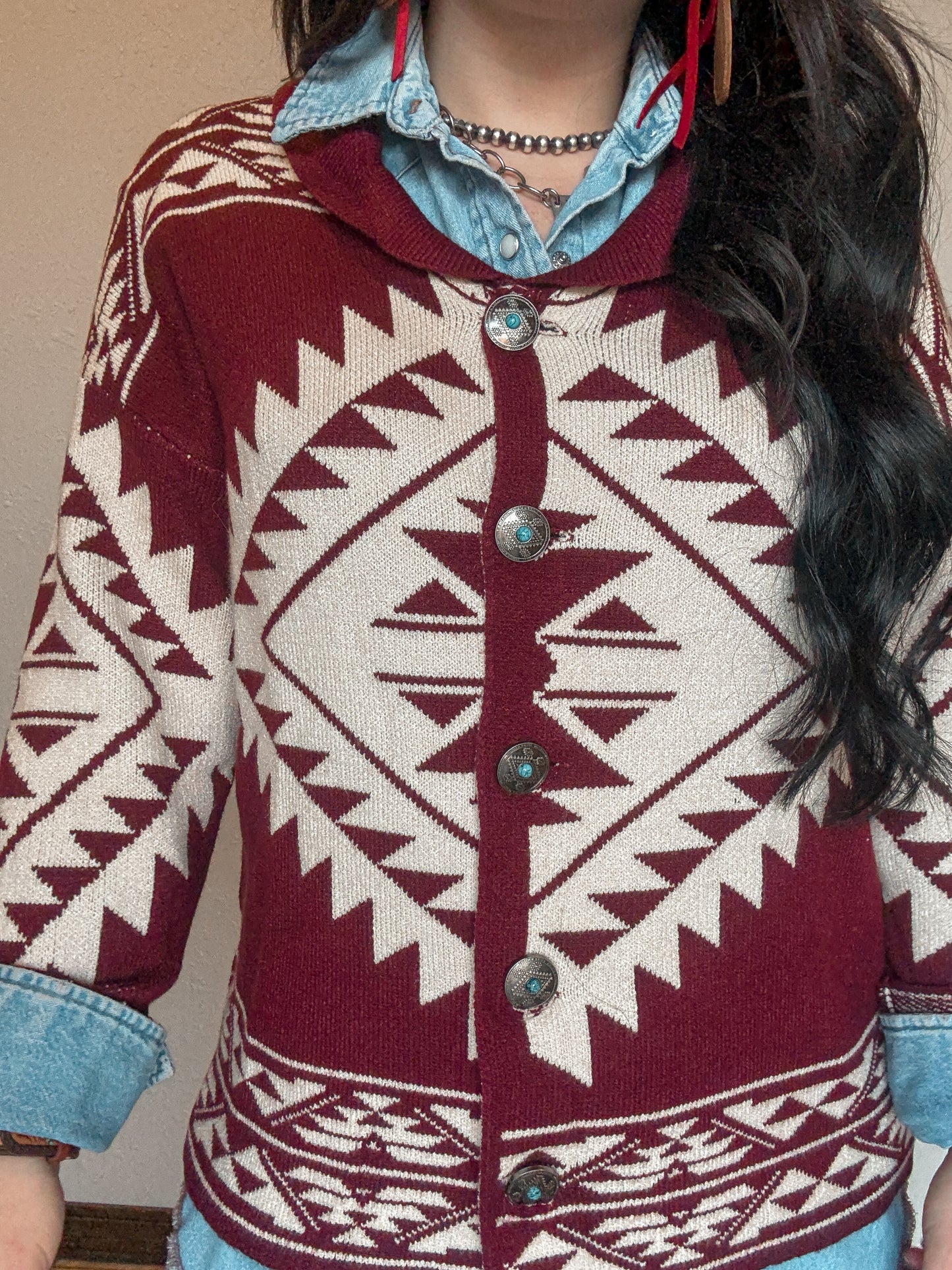 Valentine Cowboy Cardigan