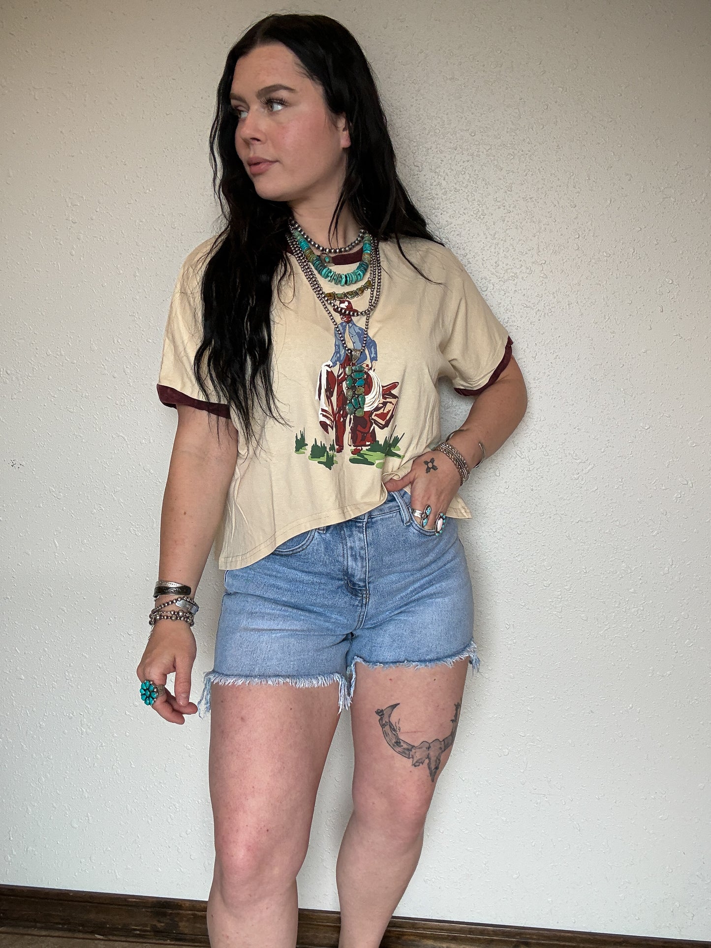 The Callie Denim Shorts