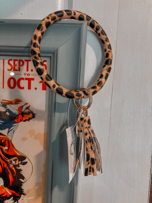 Bangle Keychain *Leopard