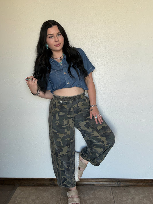 The Indigo Cropped Denim