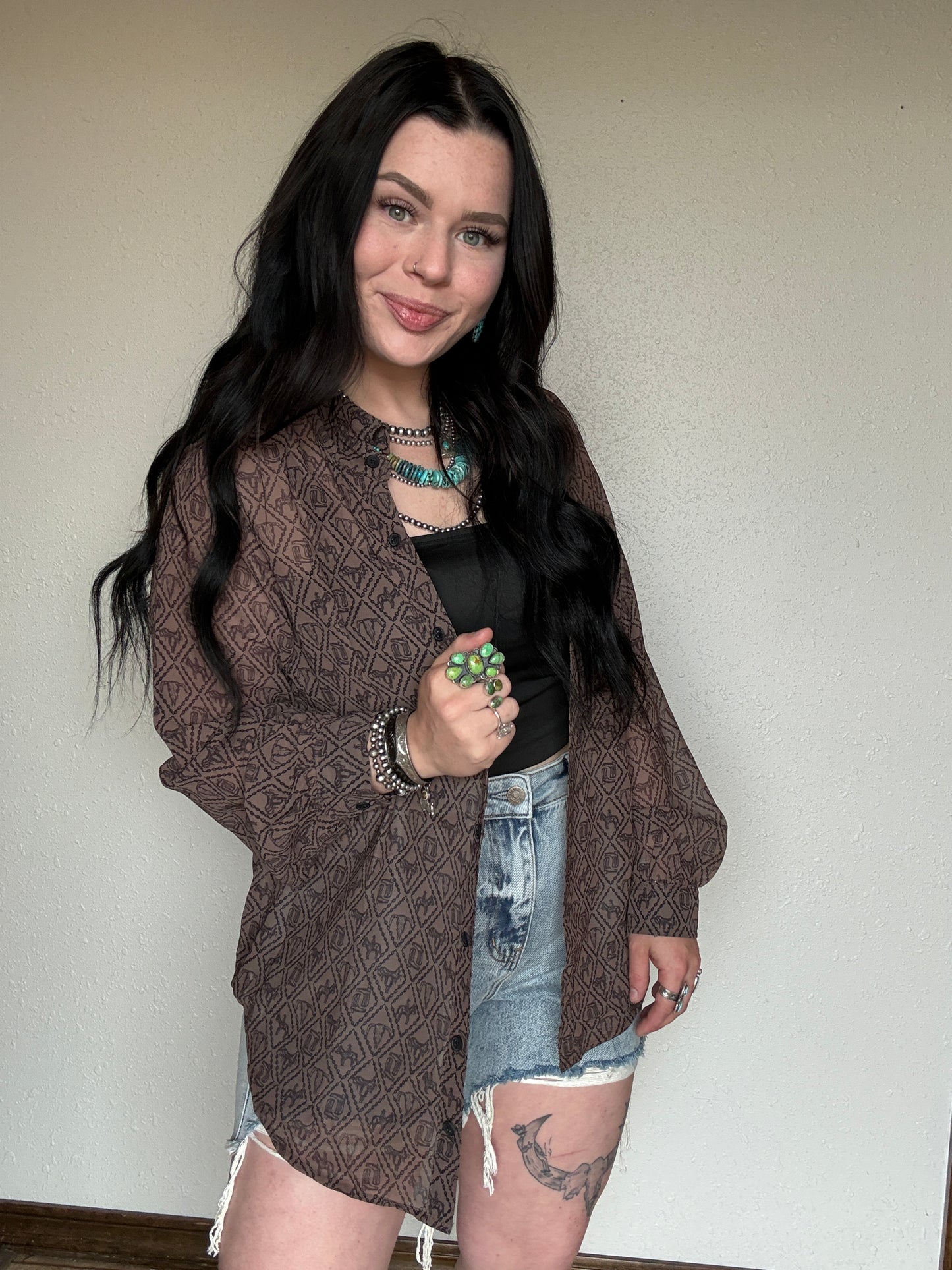 Badlands Mesh Blouse