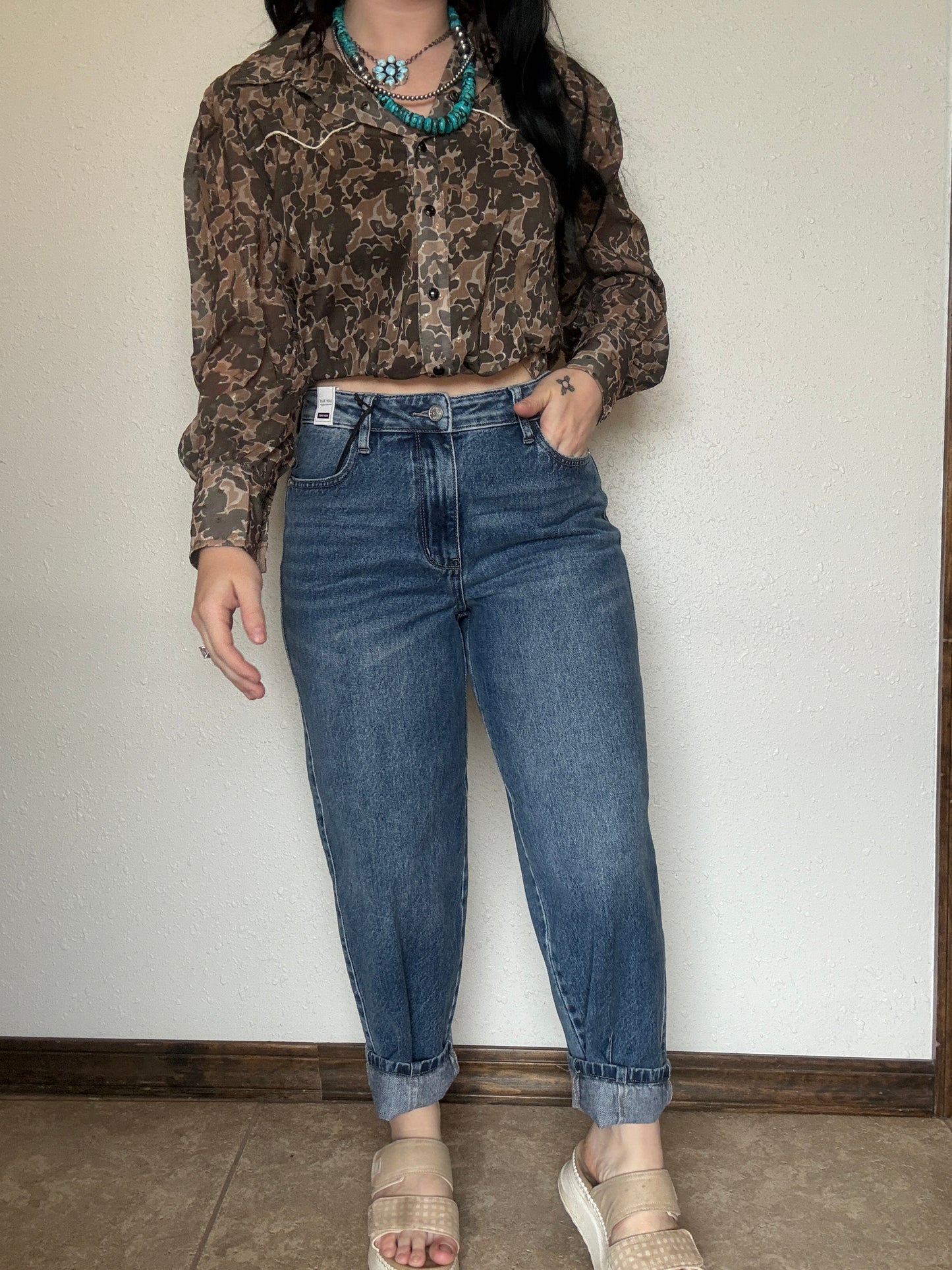 The Betsy Baby Barrel Jean