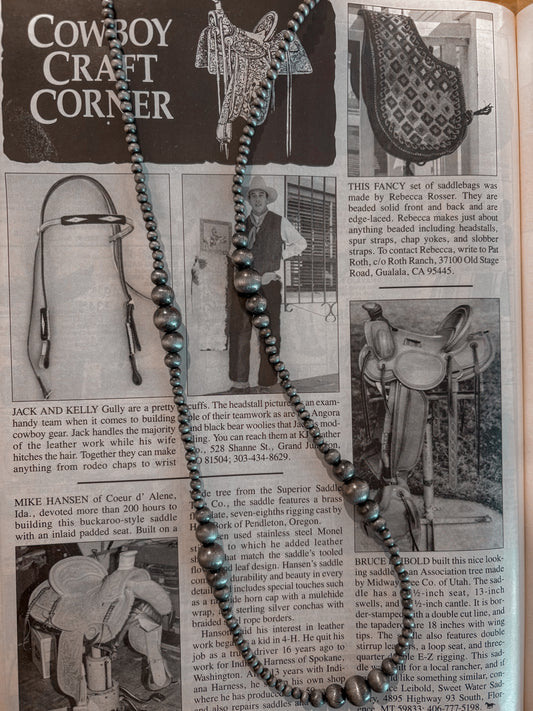 The Wade Long Pearl Necklace