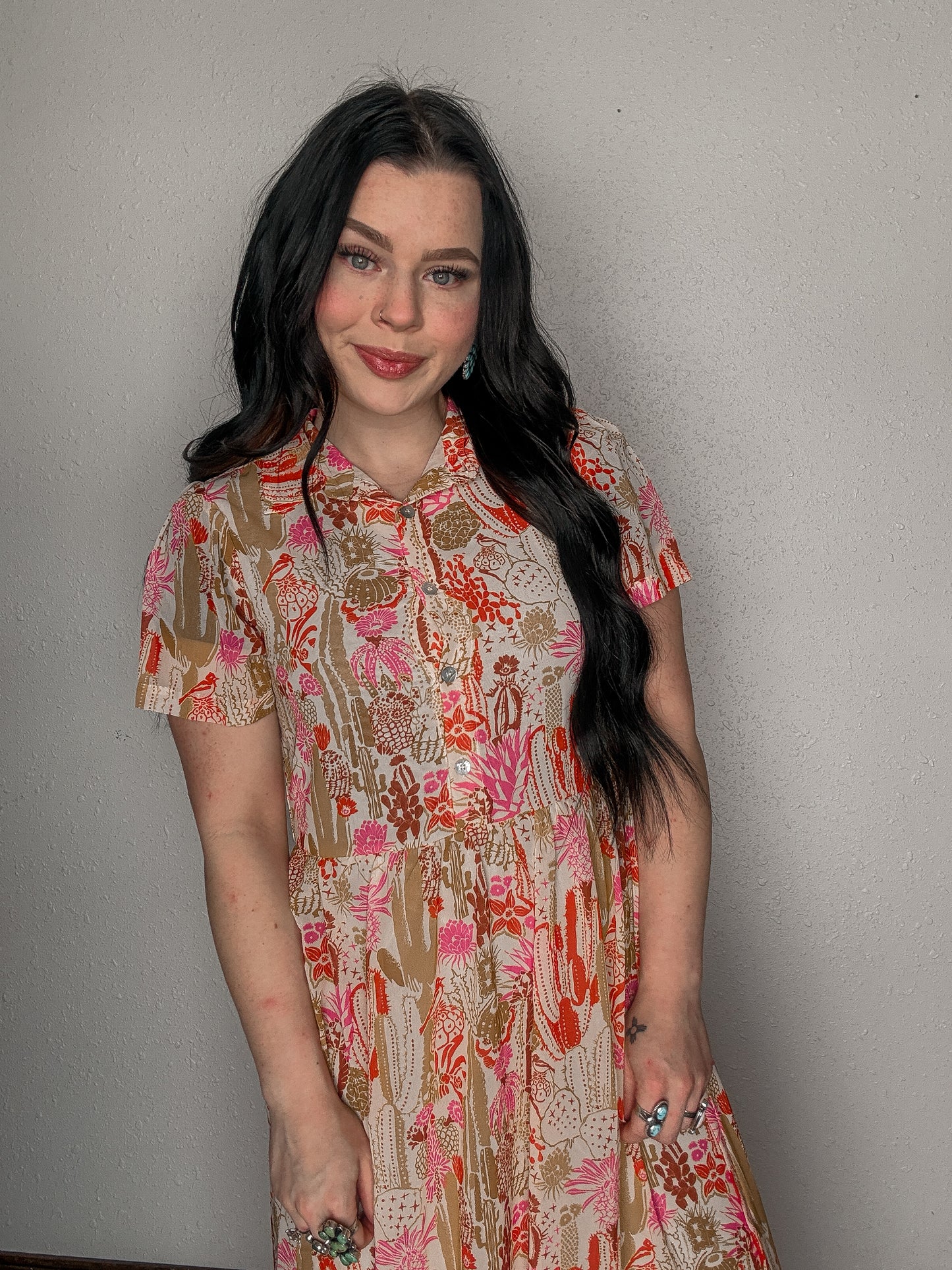 The Cactus Cantina Maxi Dress