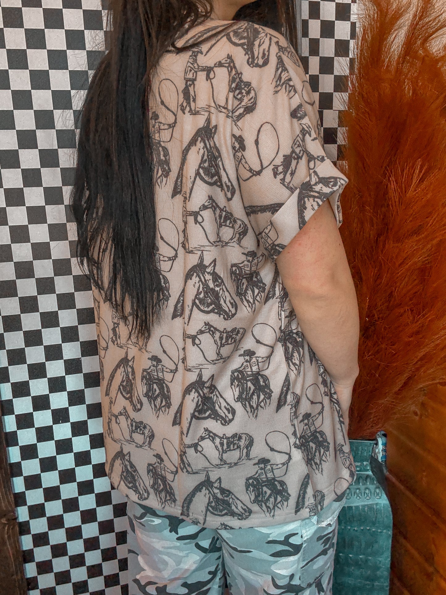 Western Way Oversized Tee