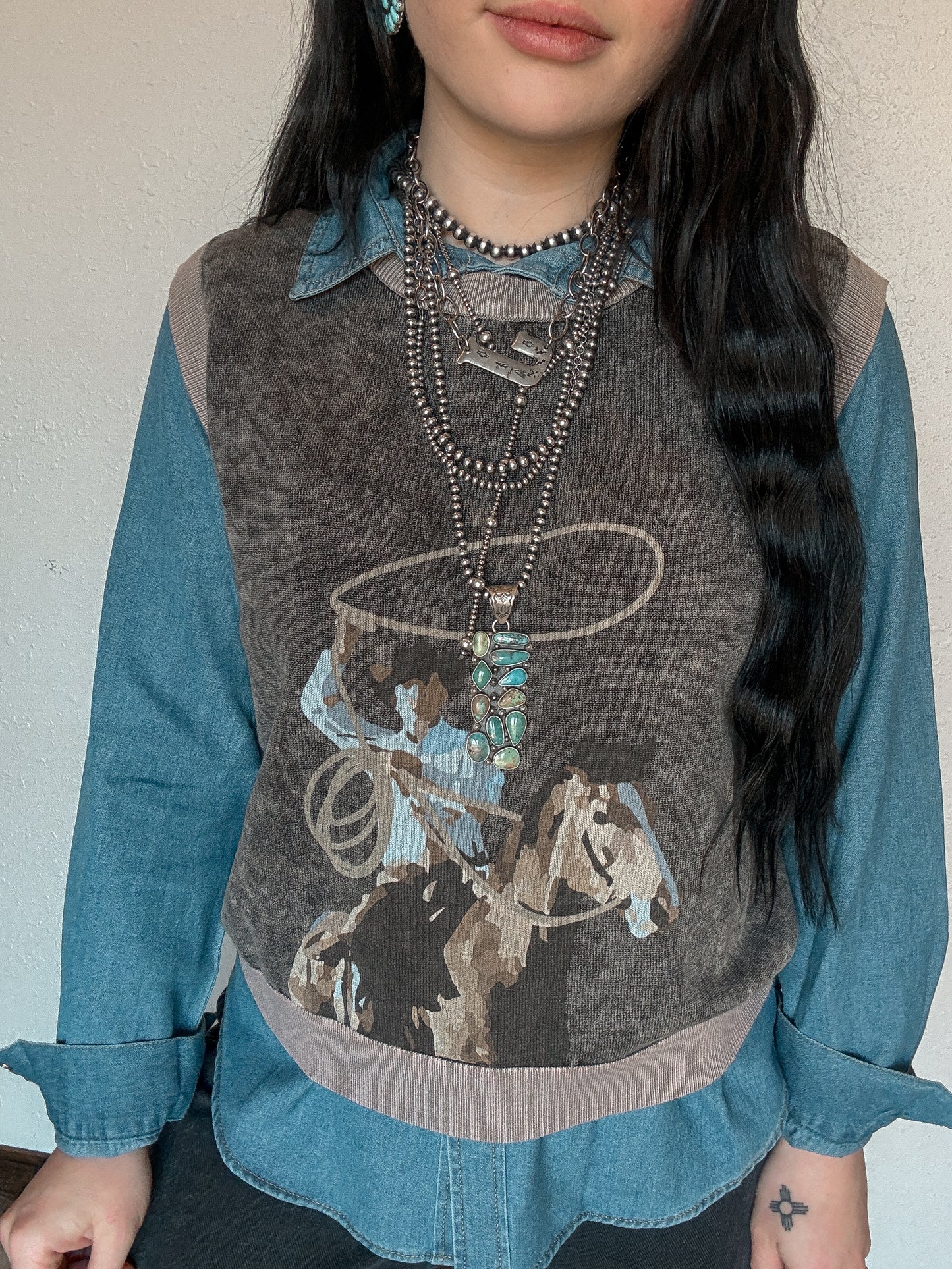 Swing Wide Sweater Vest