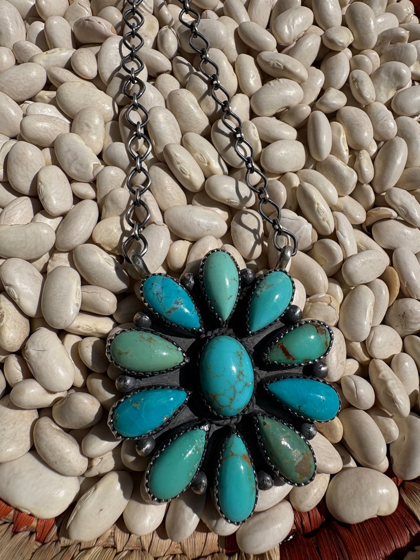 Debra Smith Native Made Cluster Necklace