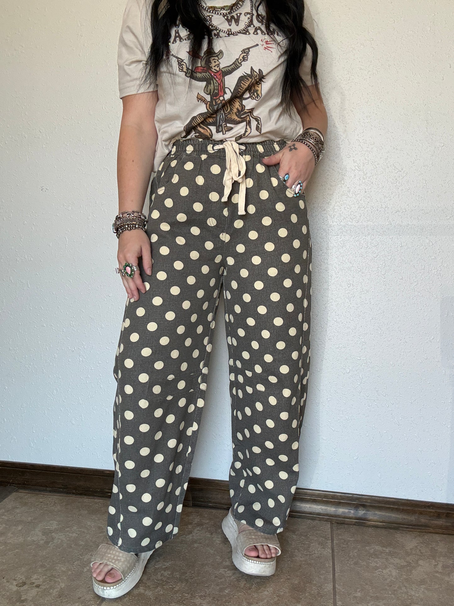 The Palomino Polka Dot Pant