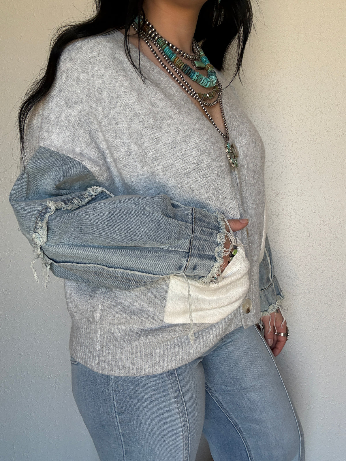 The Dandy Denim Cardigan