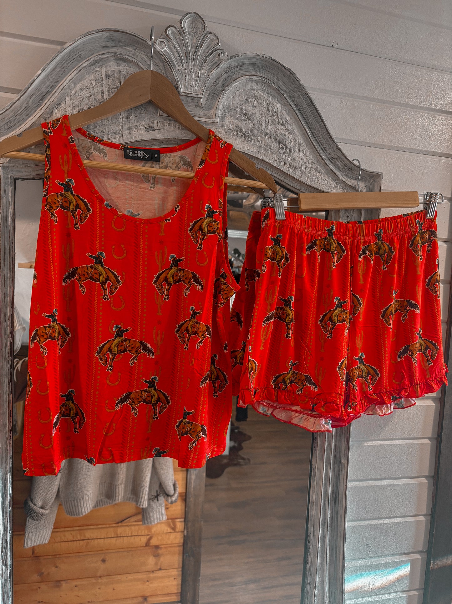 Western Love Pajama Set