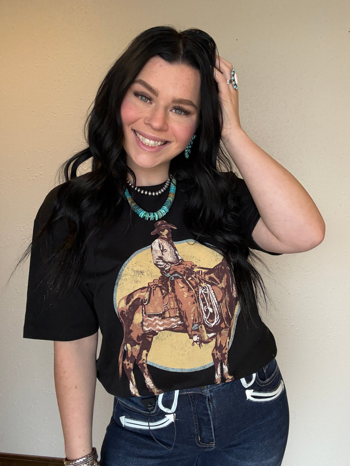 The Wild West Cowboy Graphic Tee