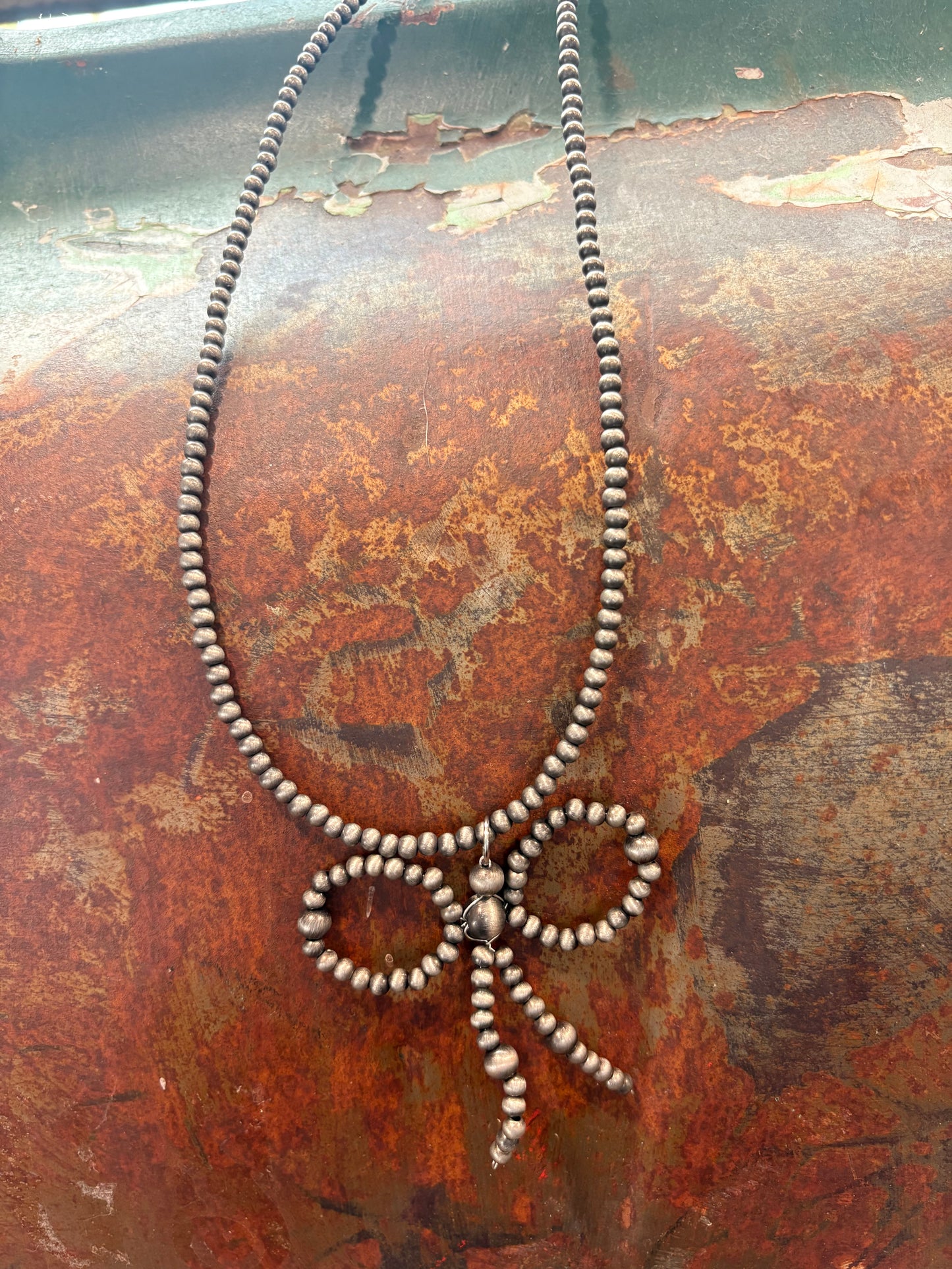 Dangle Bow Necklace