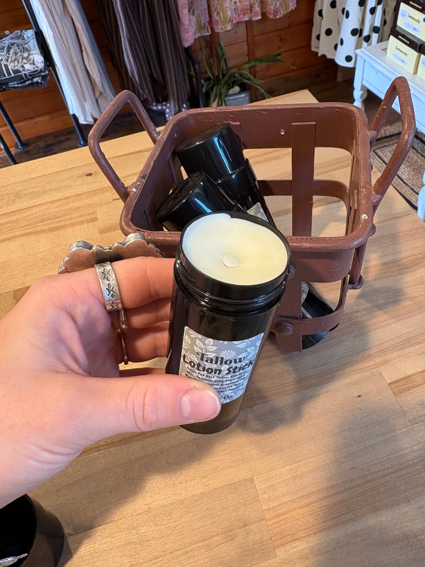 Tallow Lotion Stick