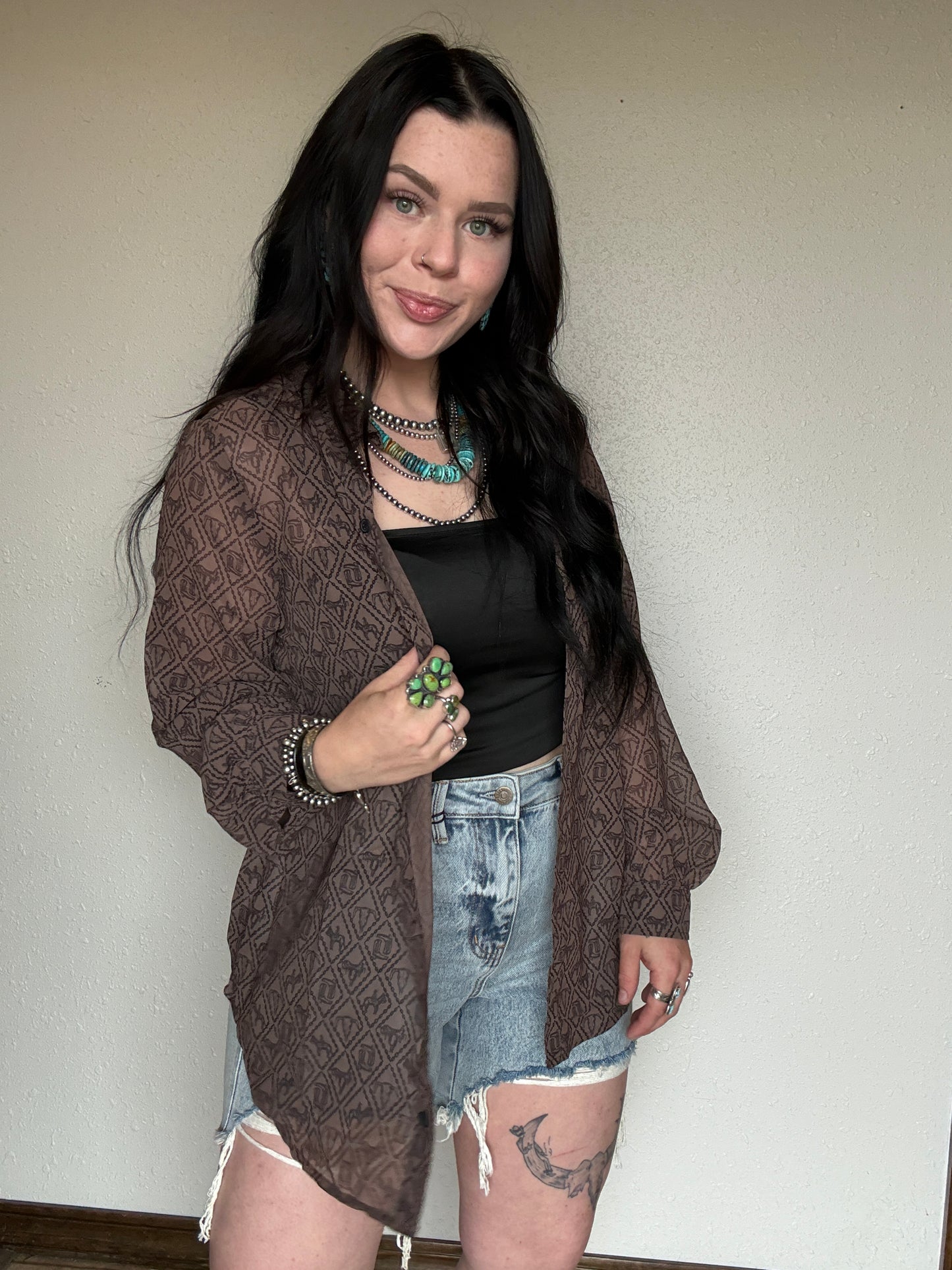 Badlands Mesh Blouse
