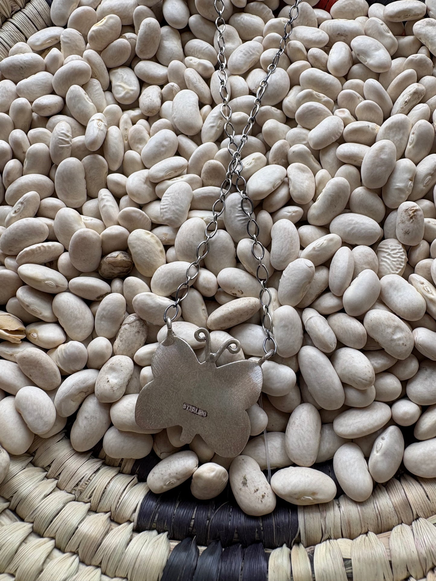 Mojave Turquoise Butterfly Necklace