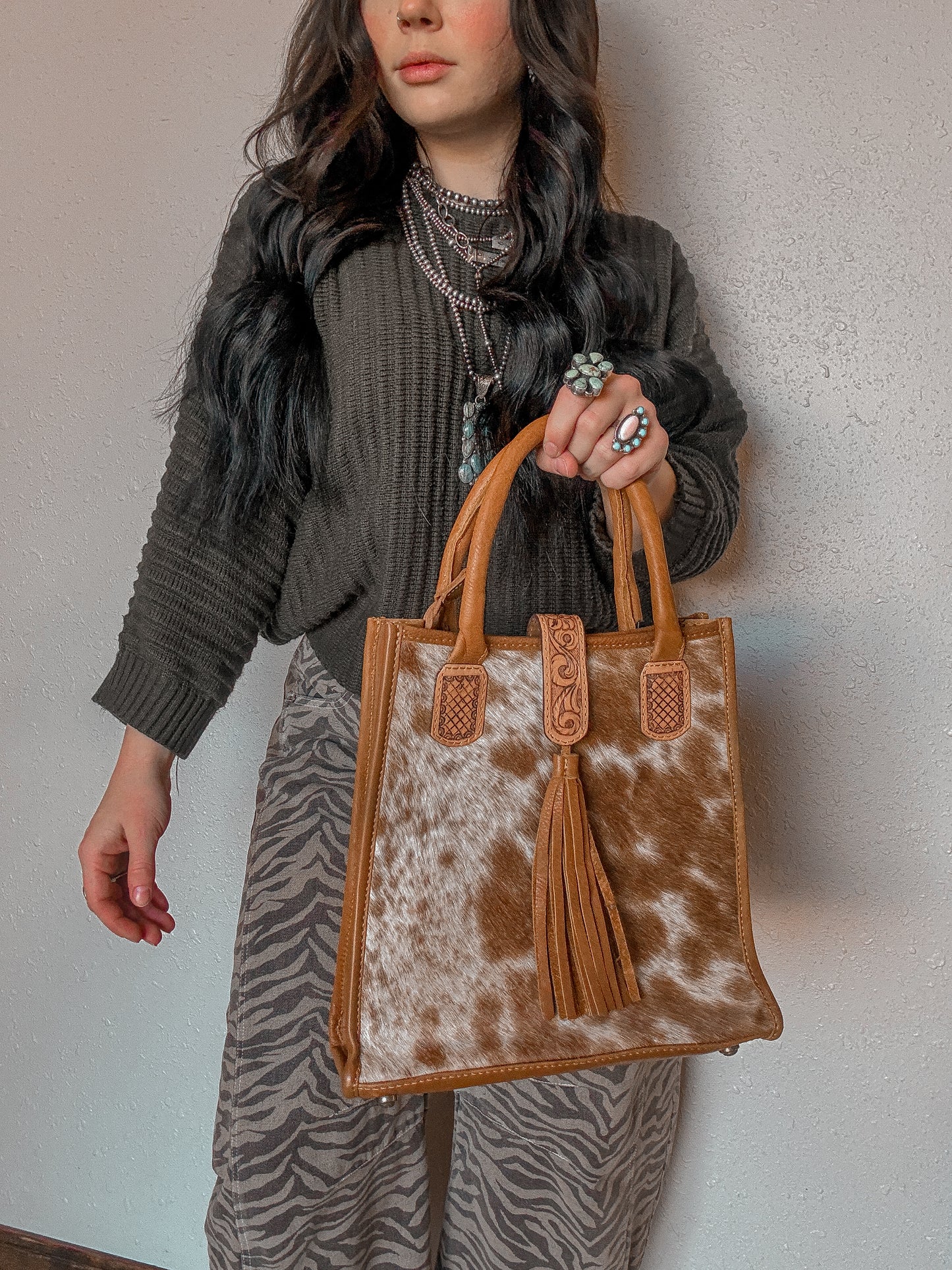 The York Cowhide Bag