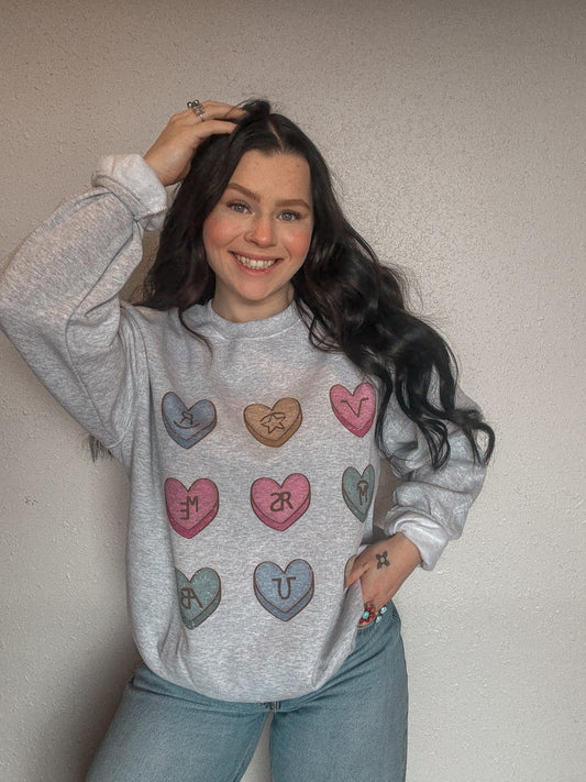 Branded Sweetheart Crewneck