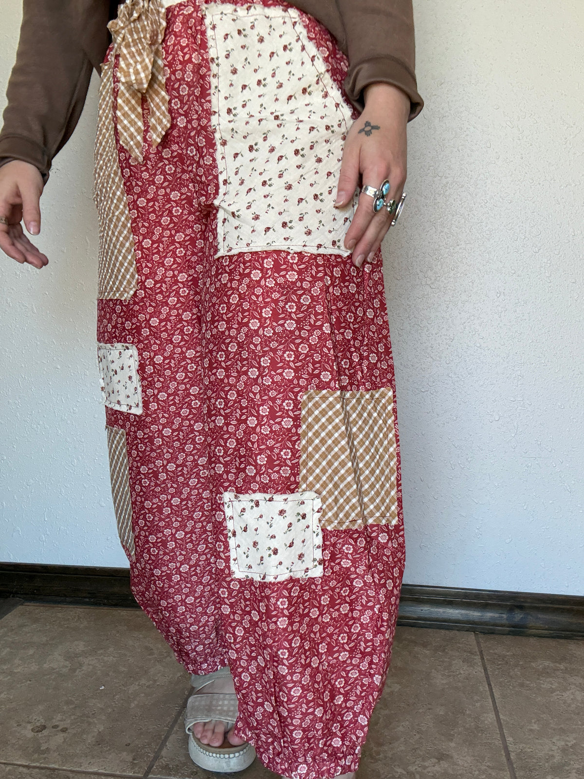 Fall Bloom Ballon Pants