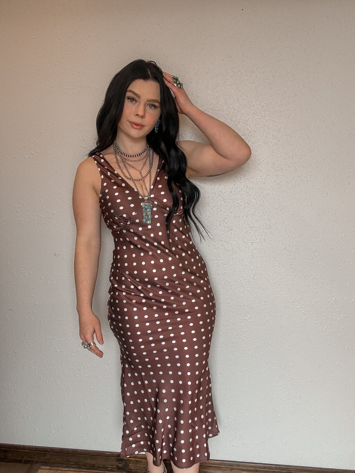 The Casanova Polka Dot Dress