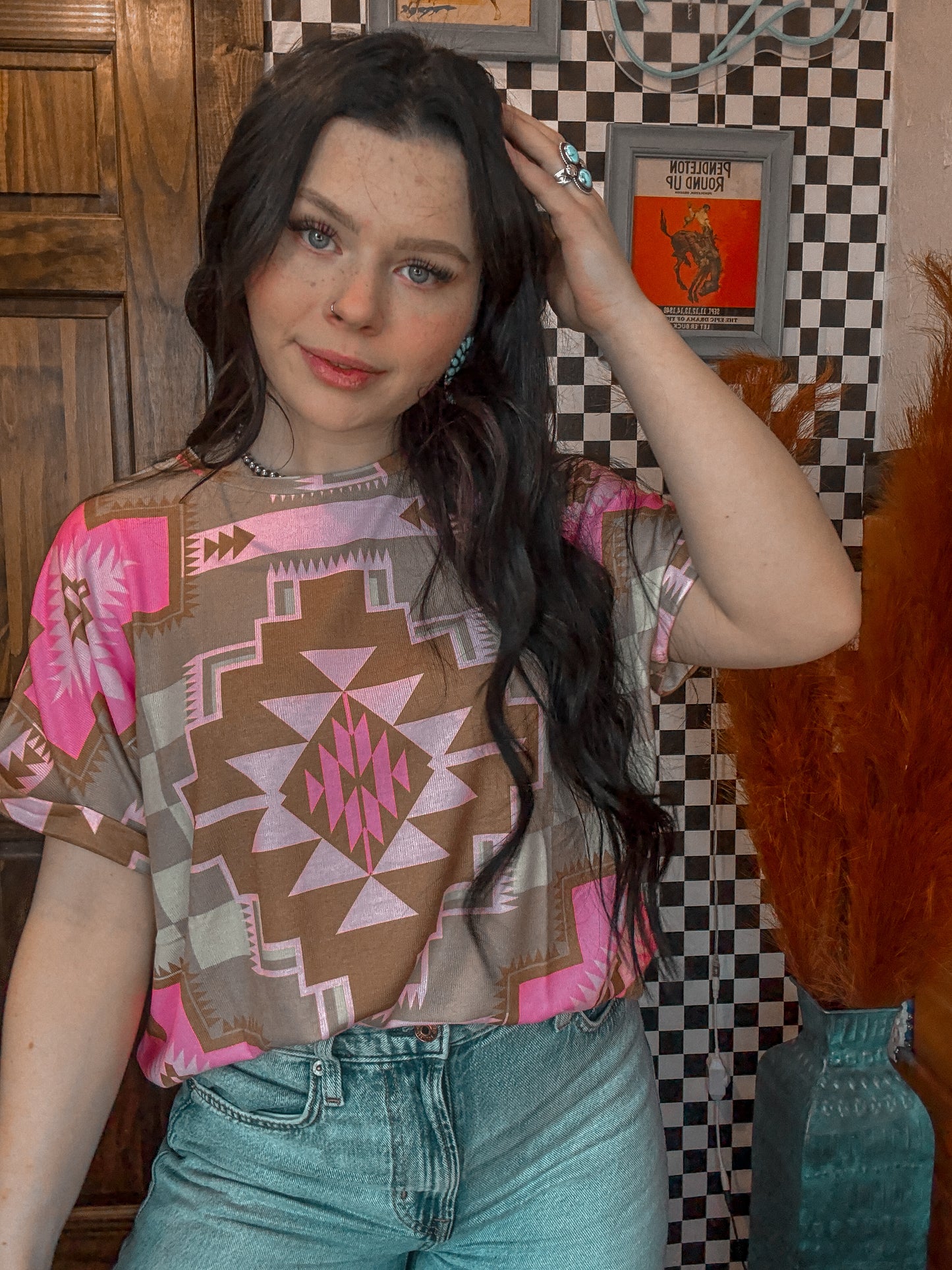 Mesa Madness Oversized Tee/ Dress