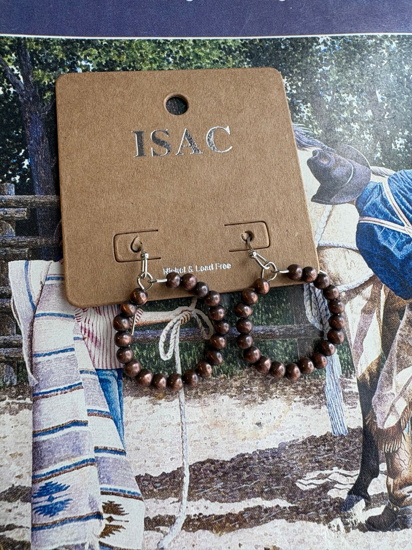 Mini Copper Cowboy Hoops