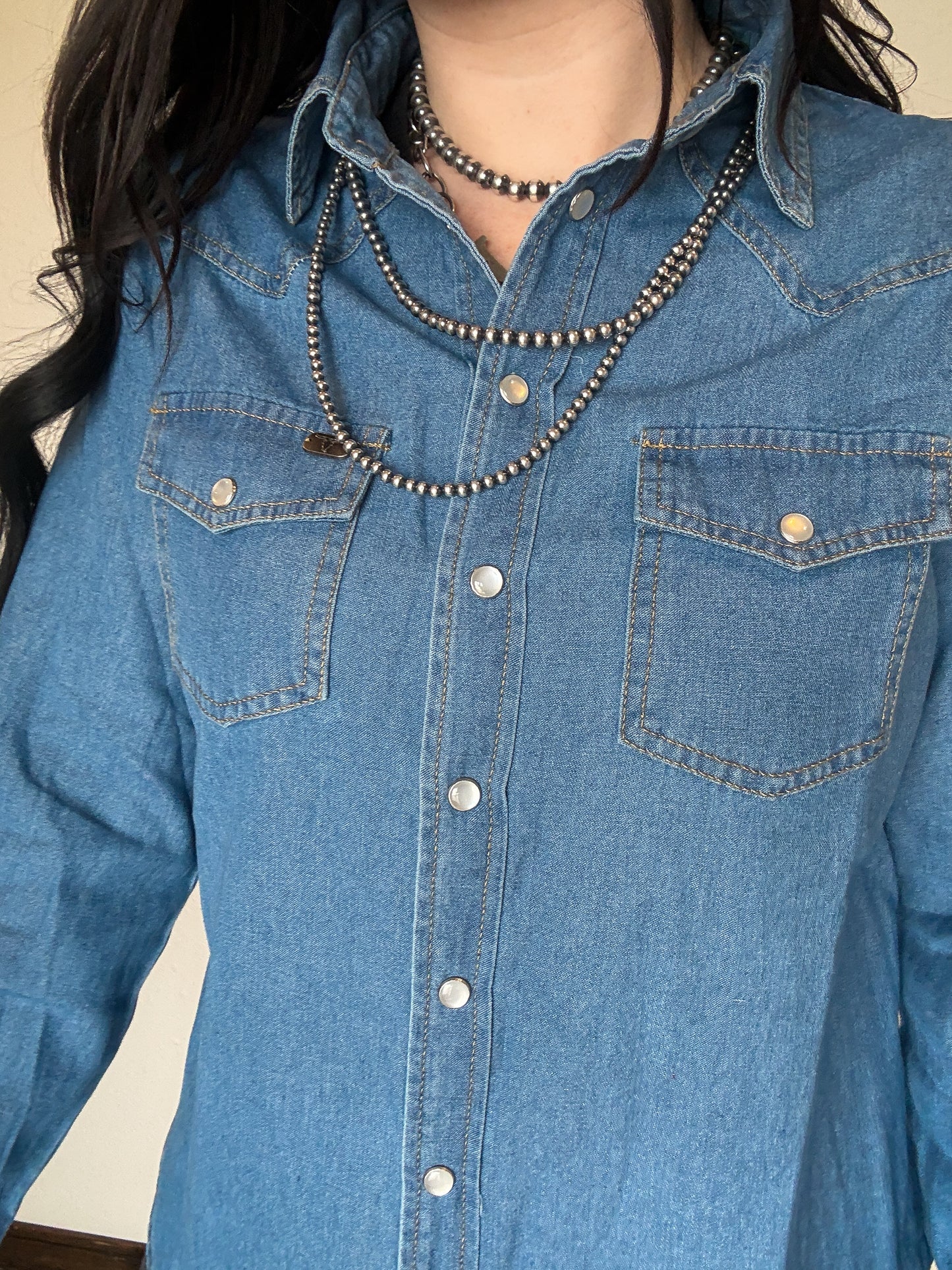 The Paisley Pearl Snap