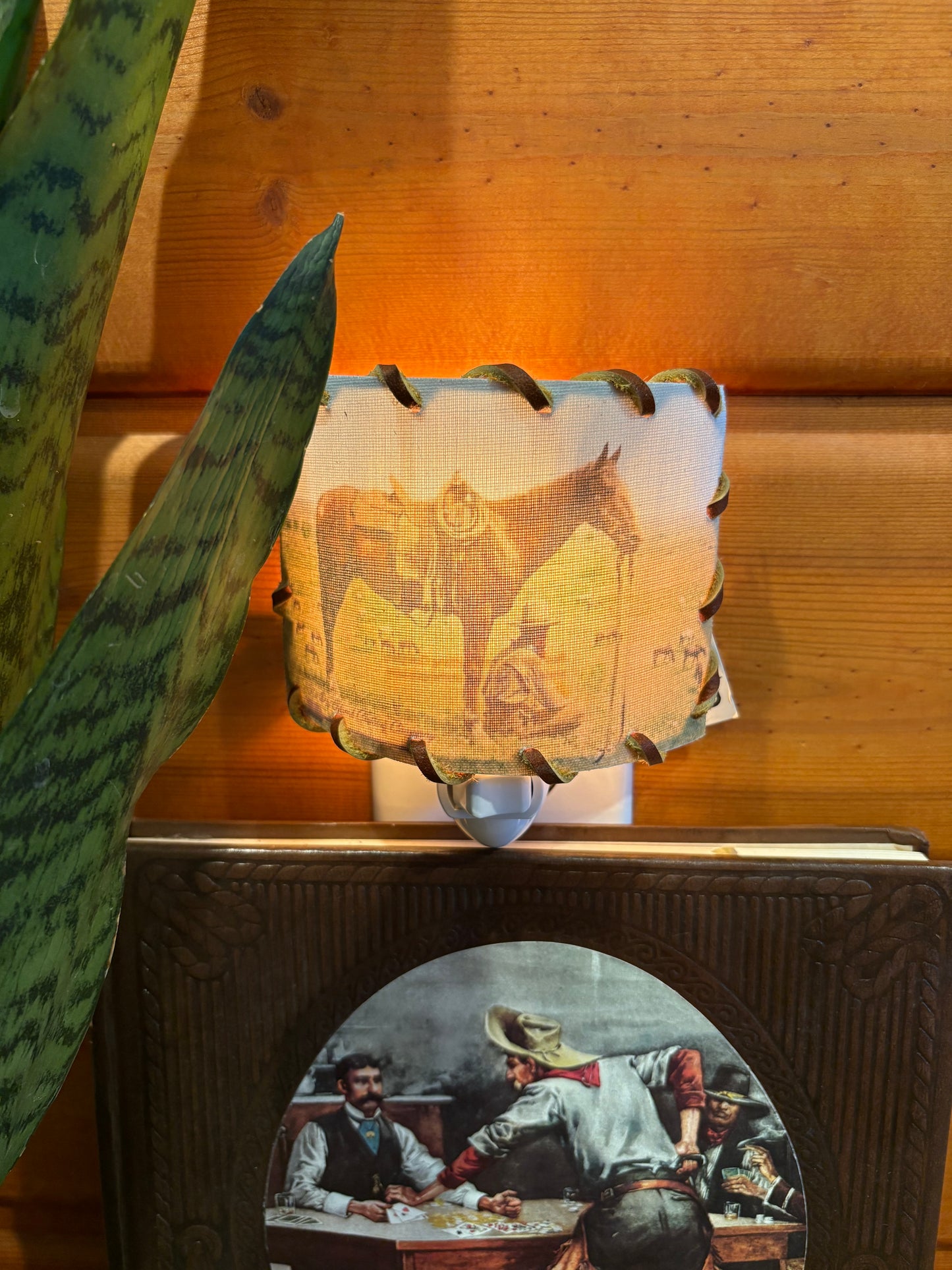 Western Night Light *Colored Cowboy