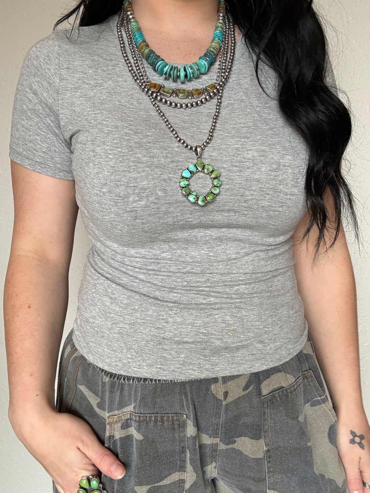 Short Sleeve Cotton Spandex Jersey Top *Grey