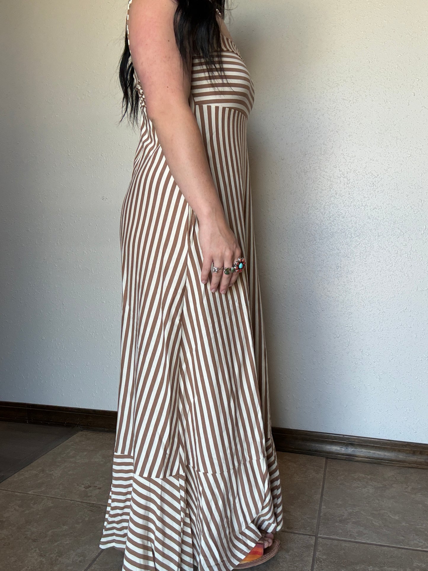 The Funnel Cake Maxi Dress