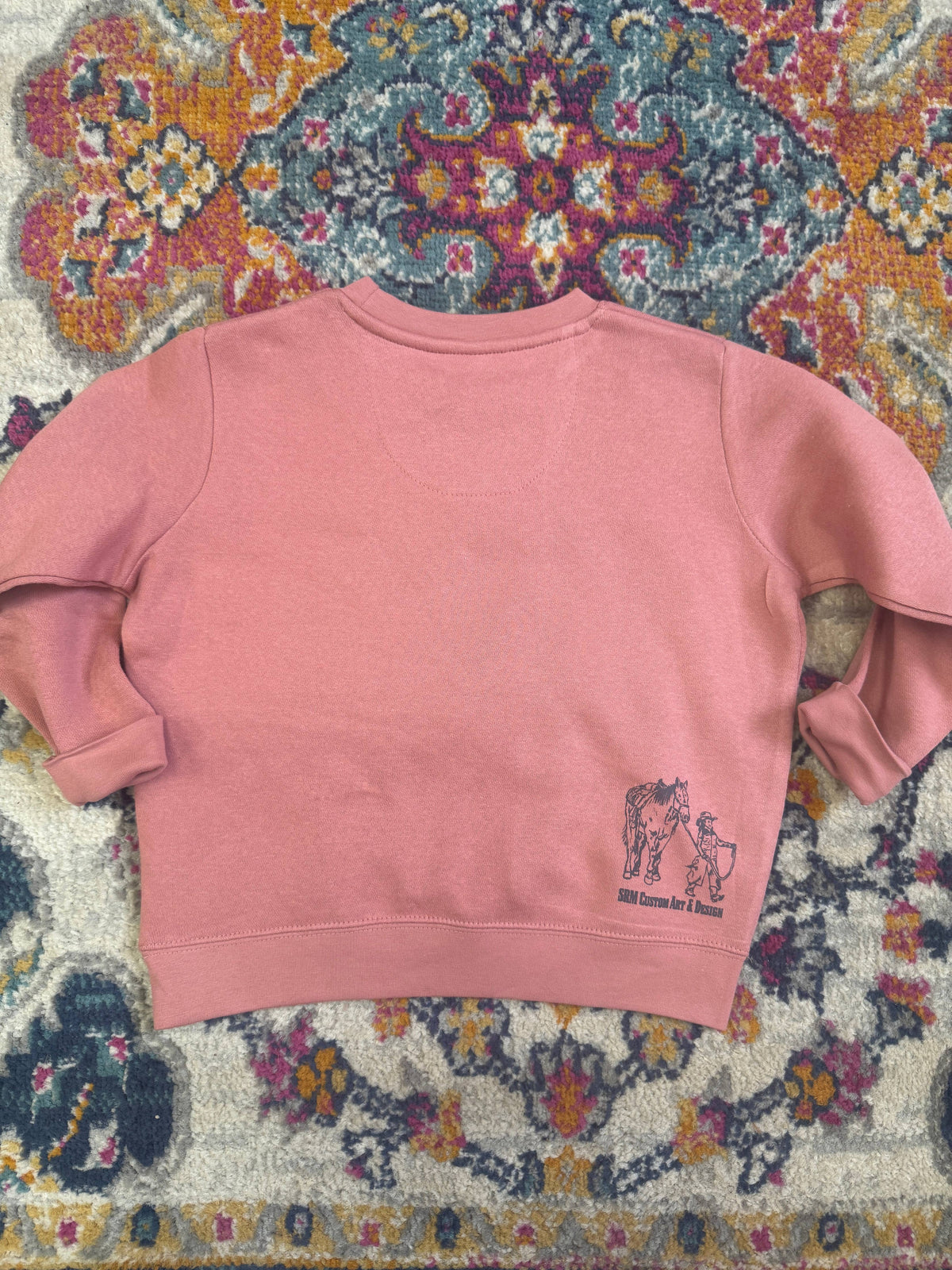 Little Cowgirl Youth Crewneck: Youth