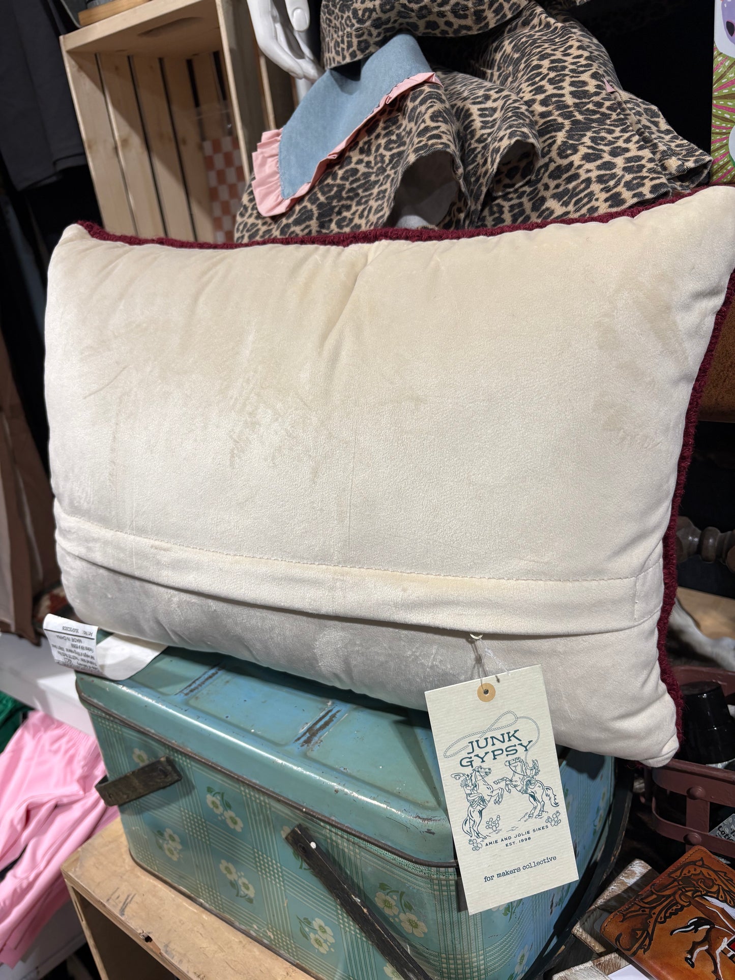 Longhorn Hook Pillow