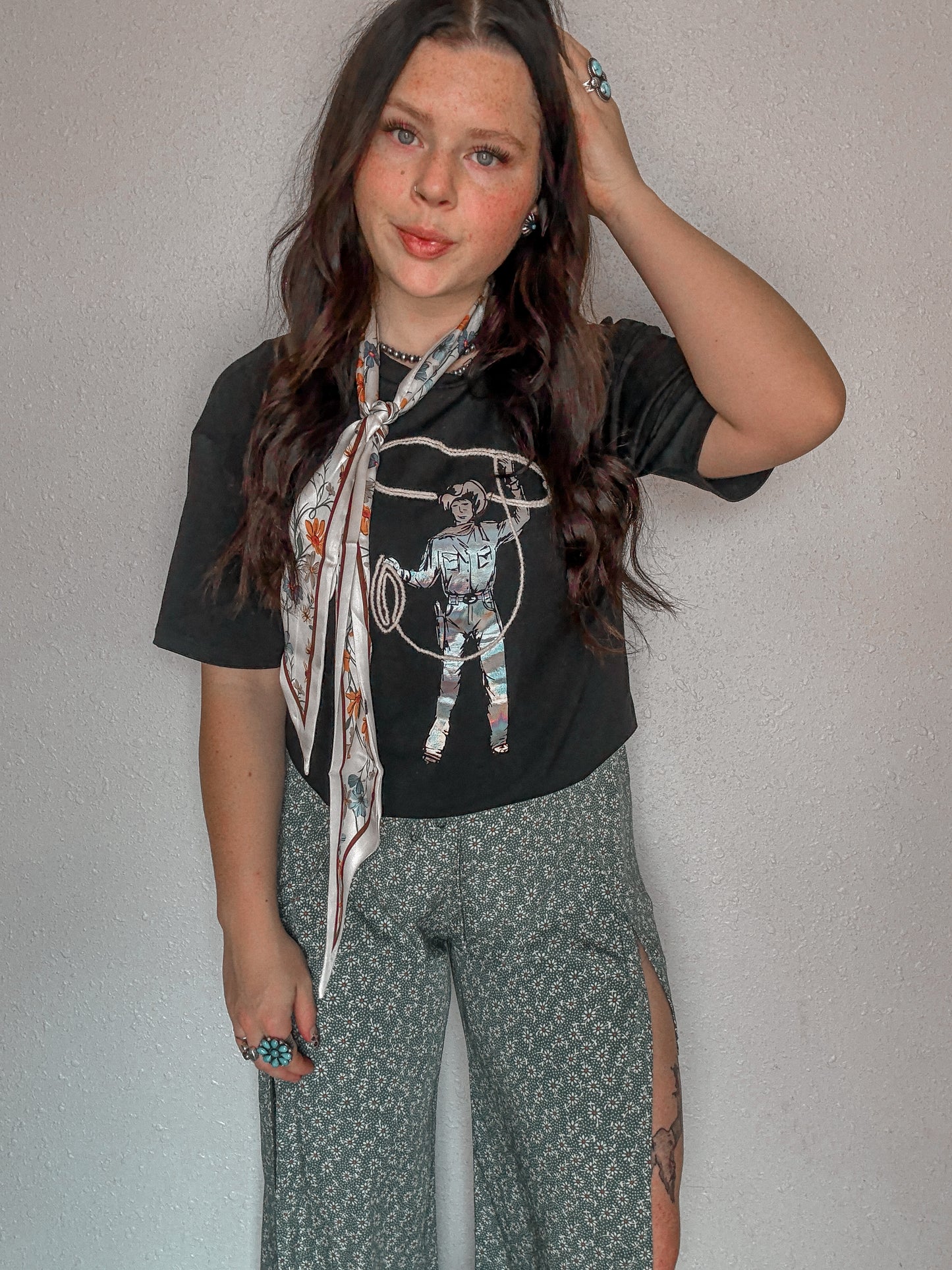 Holographic Roper Tee !SMALLS LEFT!