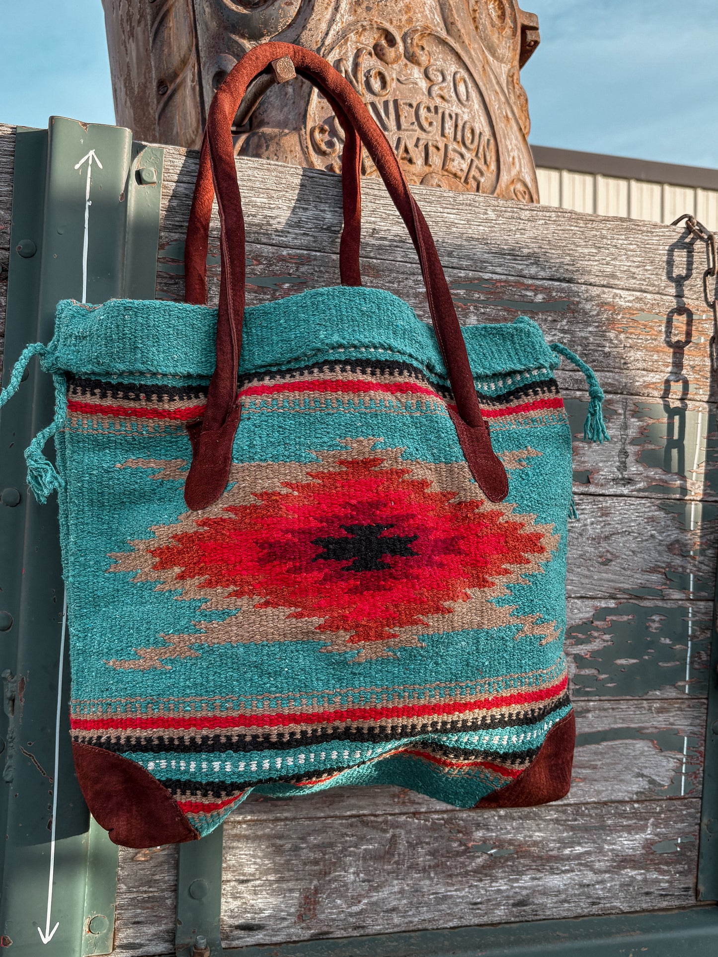 The Arizona Saddle Pad Tote Bag