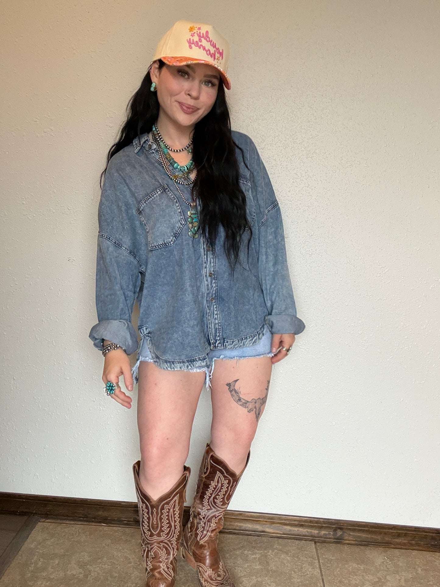 The Roper Denim Top