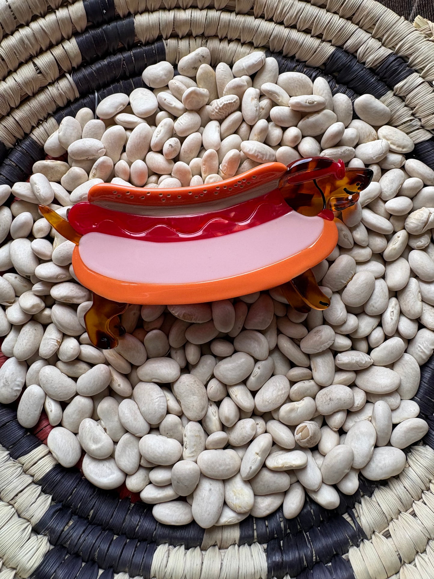 Hot Dog Claw Clip