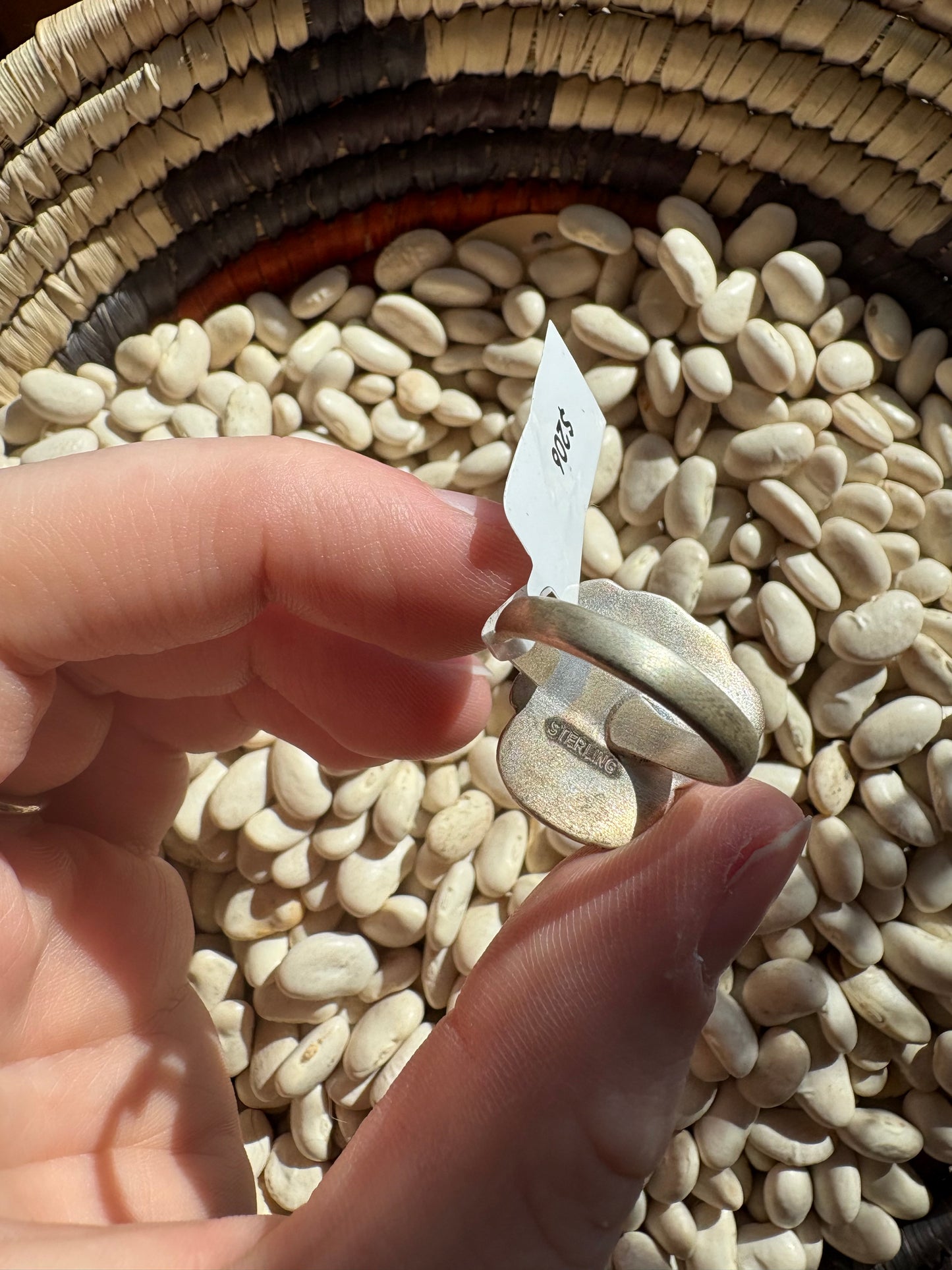 Blue Sonoran Cluster Ring