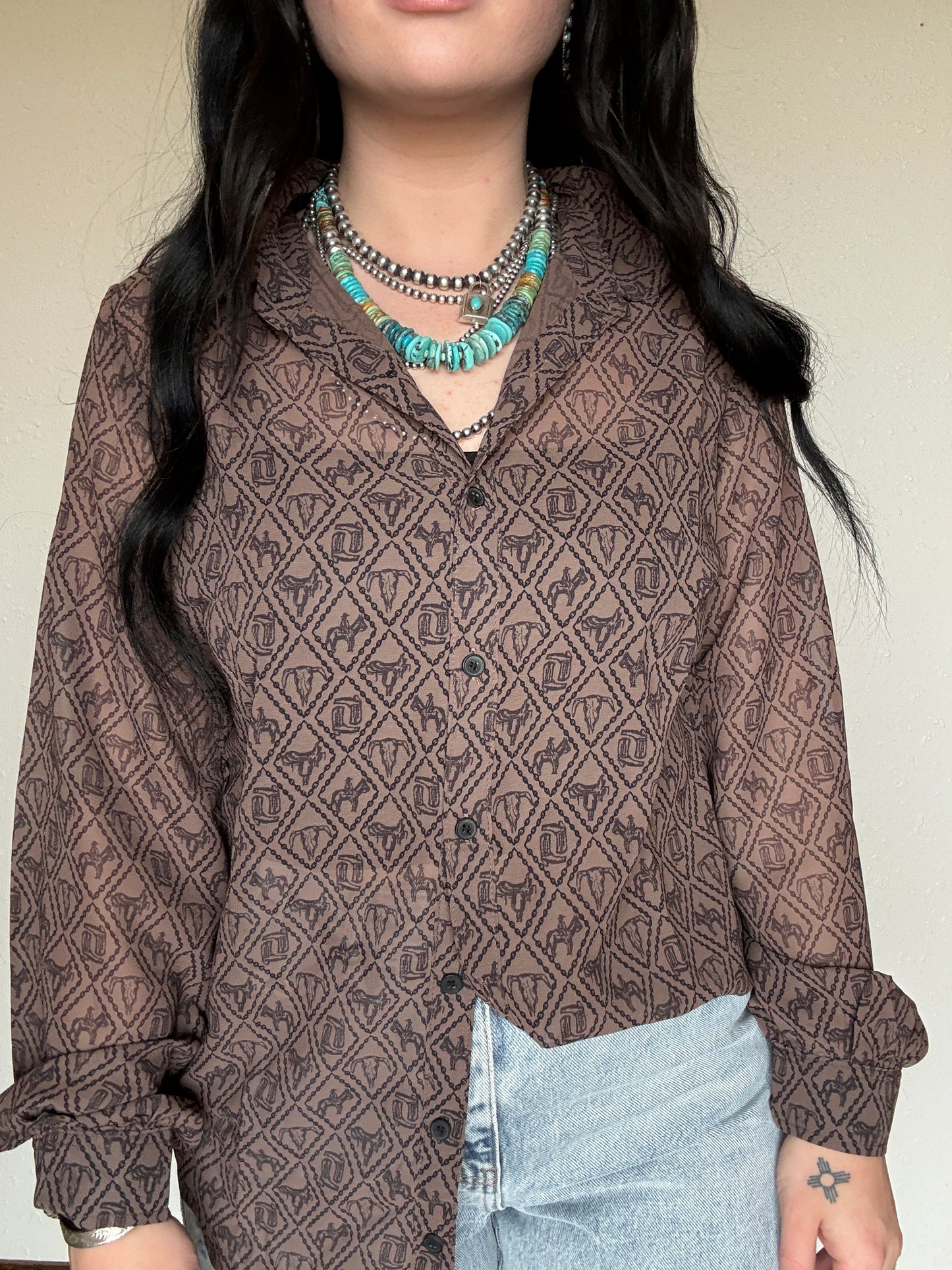 Badlands Mesh Blouse