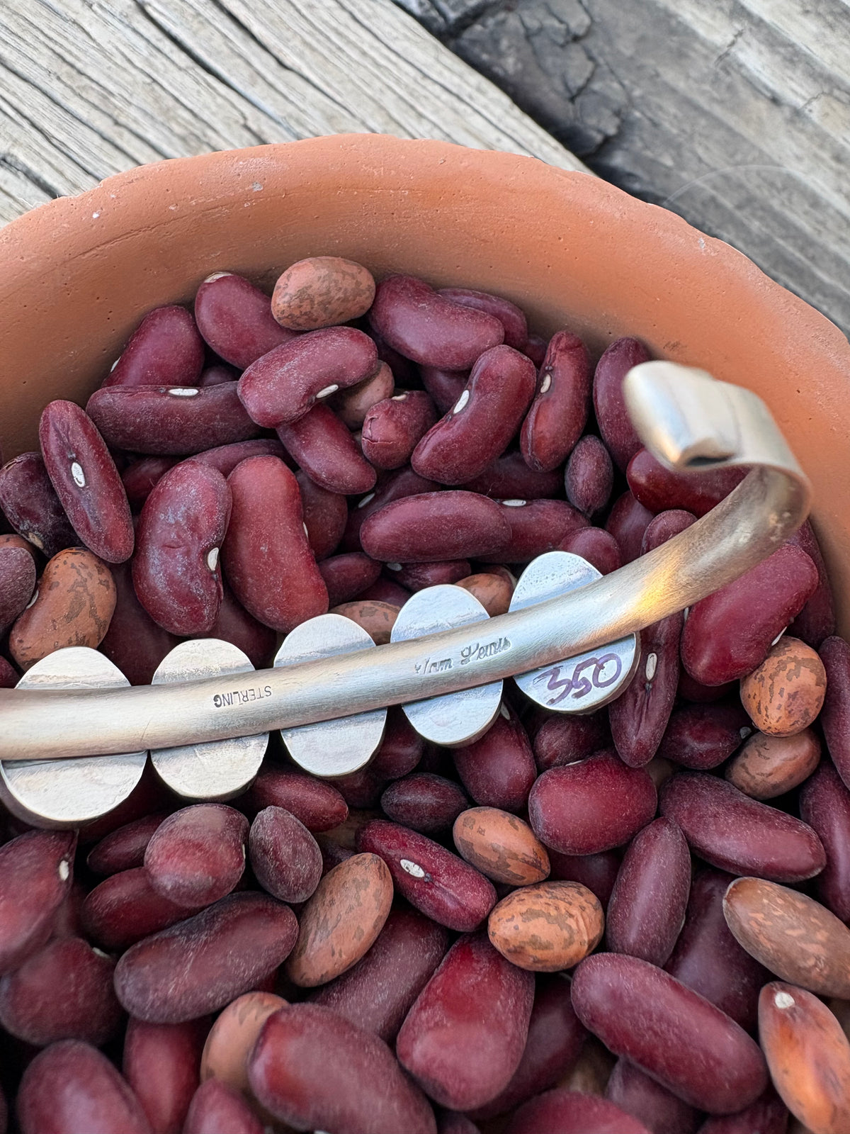 Elon Lewis Native Made 5 Stone Cuff