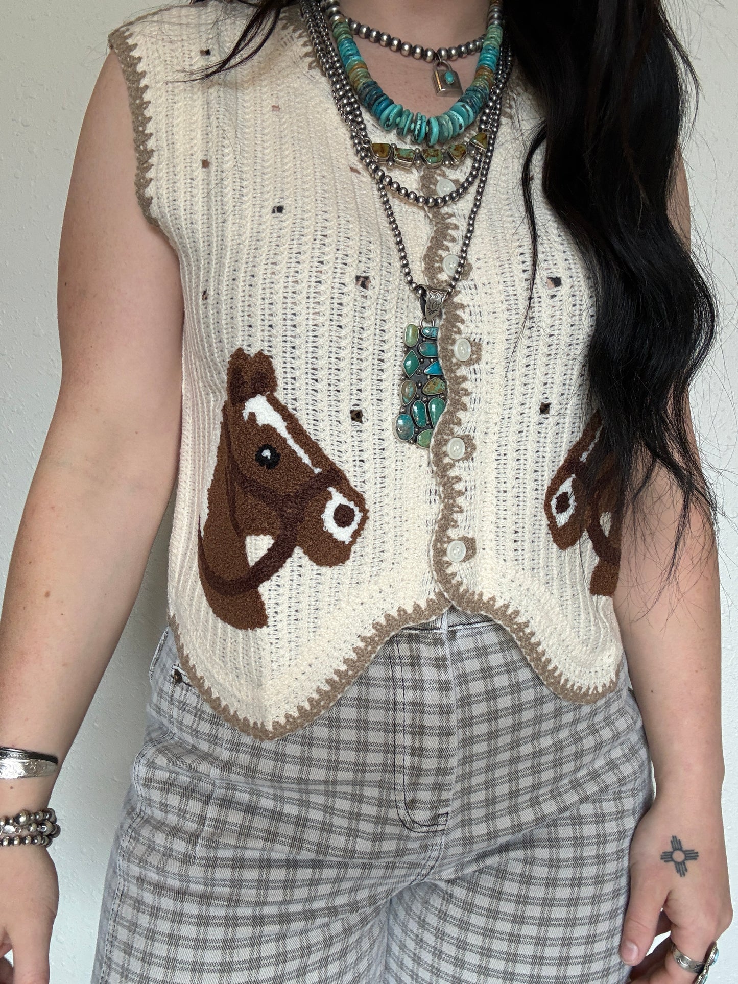 The Duo Knit Horse Sweater
