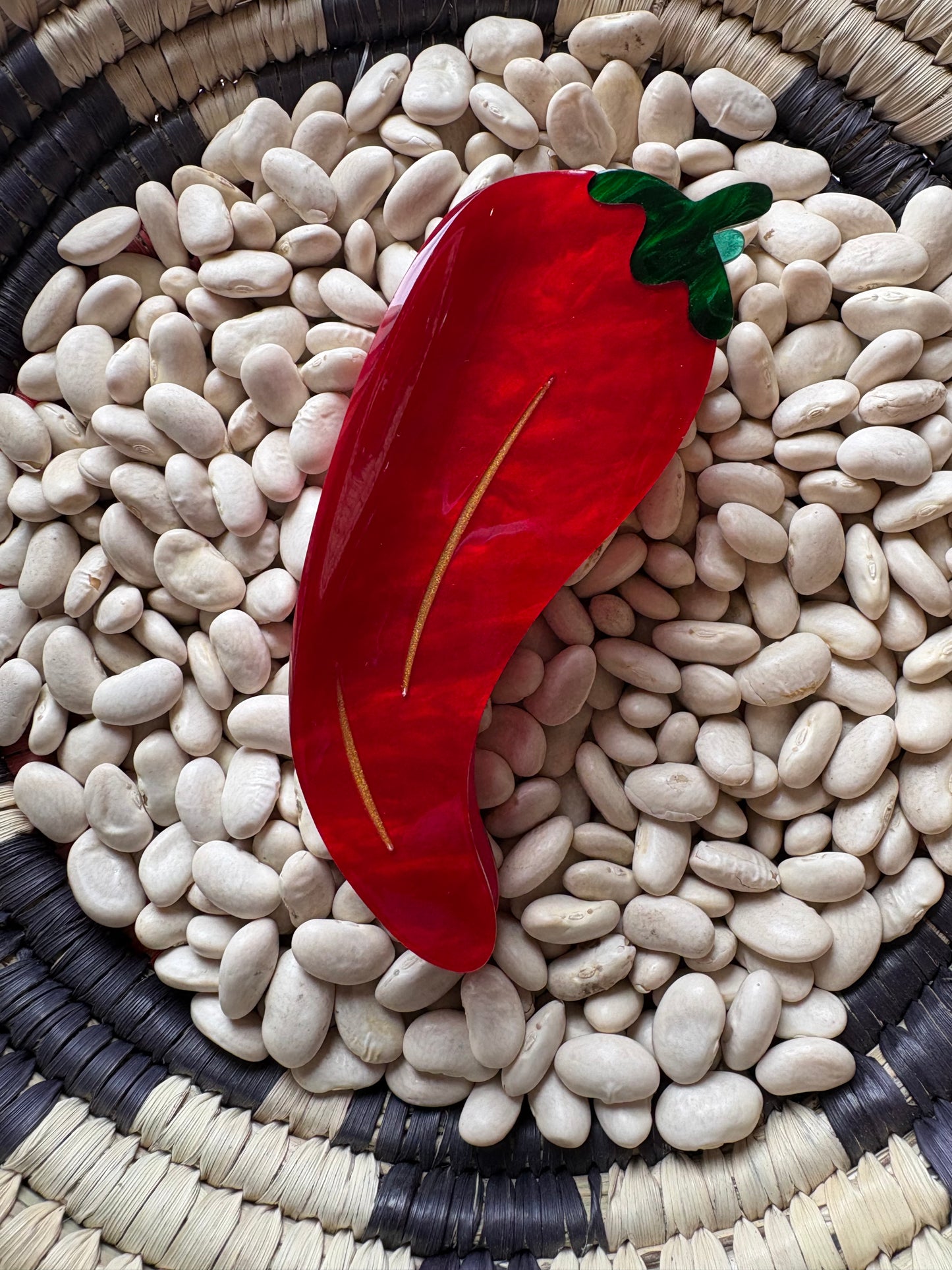 Red Chili Claw Clip