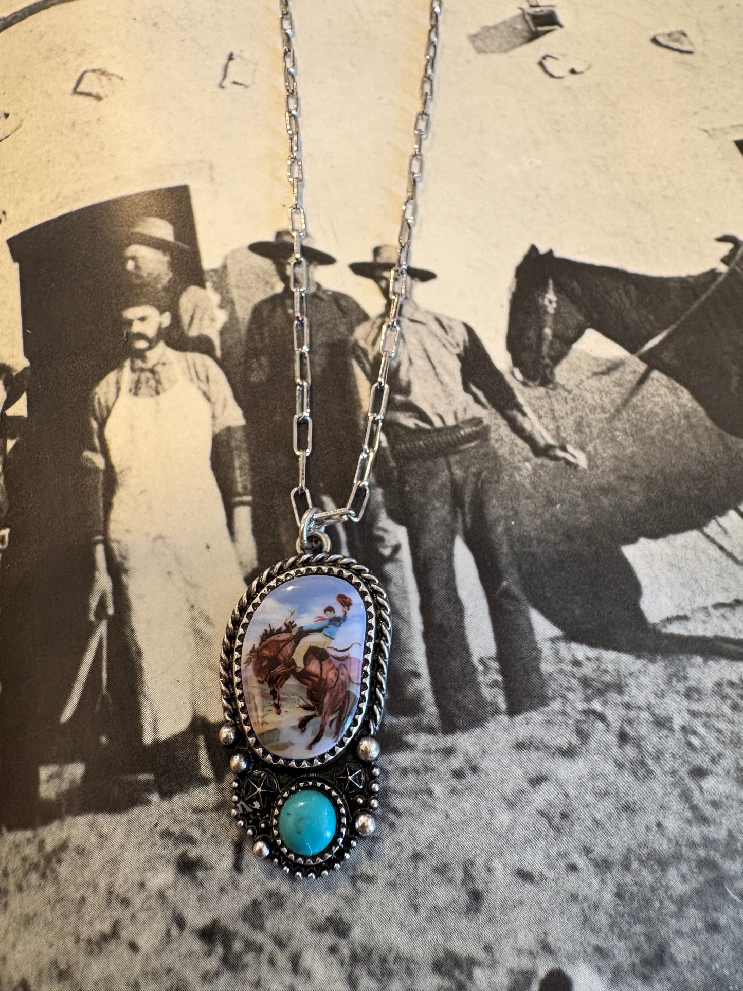 The Bronc Necklace